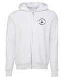 KANZA - BELLA + CANVAS Unisex Sponge Fleece Full-Zip Hoodie Sweatshirt - 3739