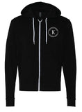 KANZA - BELLA + CANVAS Unisex Sponge Fleece Full-Zip Hoodie Sweatshirt - 3739