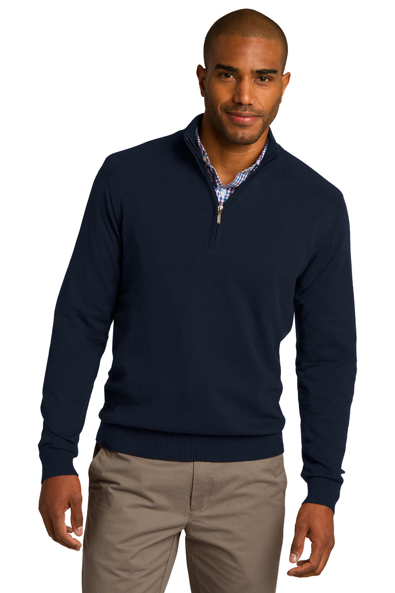 SW290 Port Authority® 1/2-Zip Sweater – Hiawatha Shirt Shack