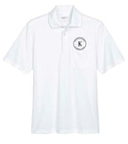 KANZA - CORE365 Men's Origin Performance Piqué Polo with Pocket - 88181P