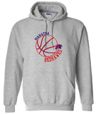 Redhawk Basketball Embroidered