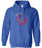 Redhawk Basketball Embroidered