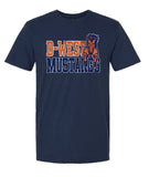 Mustangs Tee Design 1