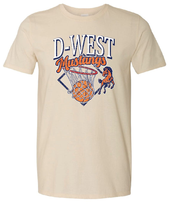 Mustangs Basketball Design 2