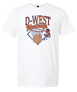 Mustangs Basketball Design 2