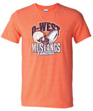 Mustangs Football Design 2