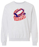 Redhawk Football Embroidery 1