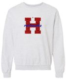 Redhawk H Glitter Embroidery