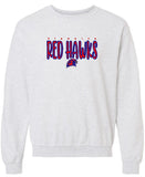 Red Hawks Full Chest Embroidery 3