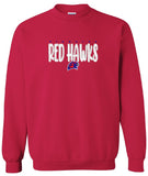 Red Hawks Full Chest Embroidery 3