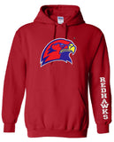 Red Hawks Full Chest Embroidery 4