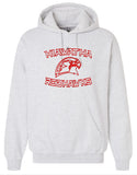 Red Hawks Outline Embroidery