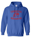 Red Hawks Outline Embroidery
