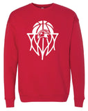 HHS Girl's Basketball Crewneck Sweatshirt