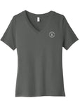 KANZA - BELLA+CANVAS® Women’s Relaxed Jersey Short Sleeve V-Neck Tee BC6405
