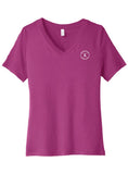 KANZA - BELLA+CANVAS® Women’s Relaxed Jersey Short Sleeve V-Neck Tee BC6405