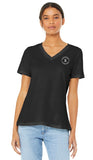 KANZA - BELLA+CANVAS® Women’s Relaxed Jersey Short Sleeve V-Neck Tee BC6405