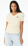 KANZA - BELLA+CANVAS® Women’s Relaxed Jersey Short Sleeve V-Neck Tee BC6405