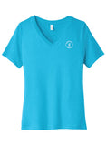 KANZA - BELLA+CANVAS® Women’s Relaxed Jersey Short Sleeve V-Neck Tee BC6405