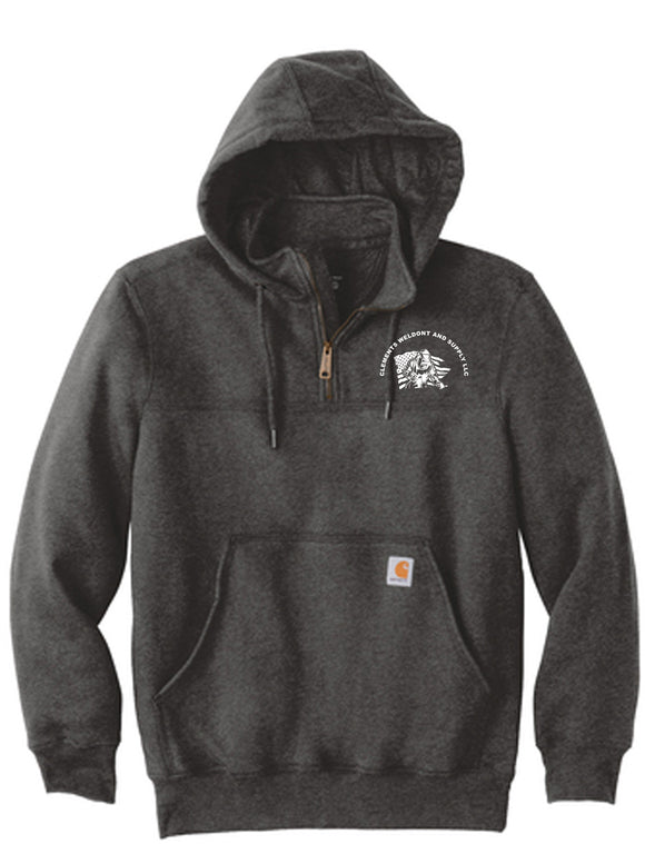 Carhartt ® Rain Defender ® Paxton Heavyweight Hooded Zip Mock Sweatshirt