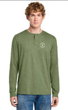 KANZA -District® Perfect Tri® Long Sleeve Henley DT145