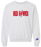 Redhawk Lightning Bolt Embroidery
