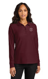 KANZA -Port Authority® Women’s Wearever Signature Pique Long Sleeve Polo LK200LS