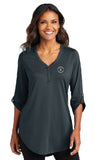 KANZA -Port Authority® Women's City Stretch 3/4-Sleeve Tunic LK6840
