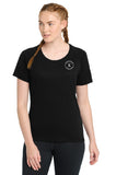 KANZA -Sport-Tek® Women's PosiCharge® Tri-Blend Wicking Scoop Neck Raglan Tee LST400