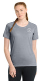 KANZA -Sport-Tek® Women's PosiCharge® Tri-Blend Wicking Scoop Neck Raglan Tee LST400