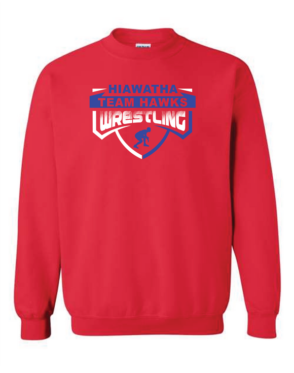 Team Hawks Wrestling - Crewneck