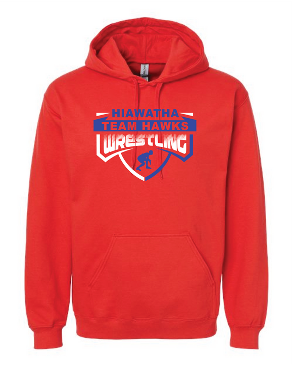 Team Hawks Wrestling - Hoodie