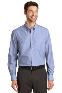 Port Authority® Tall Crosshatch Easy Care Shirt - TLS640