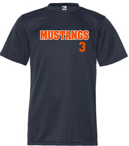 Mustang Youth Baseball Tee